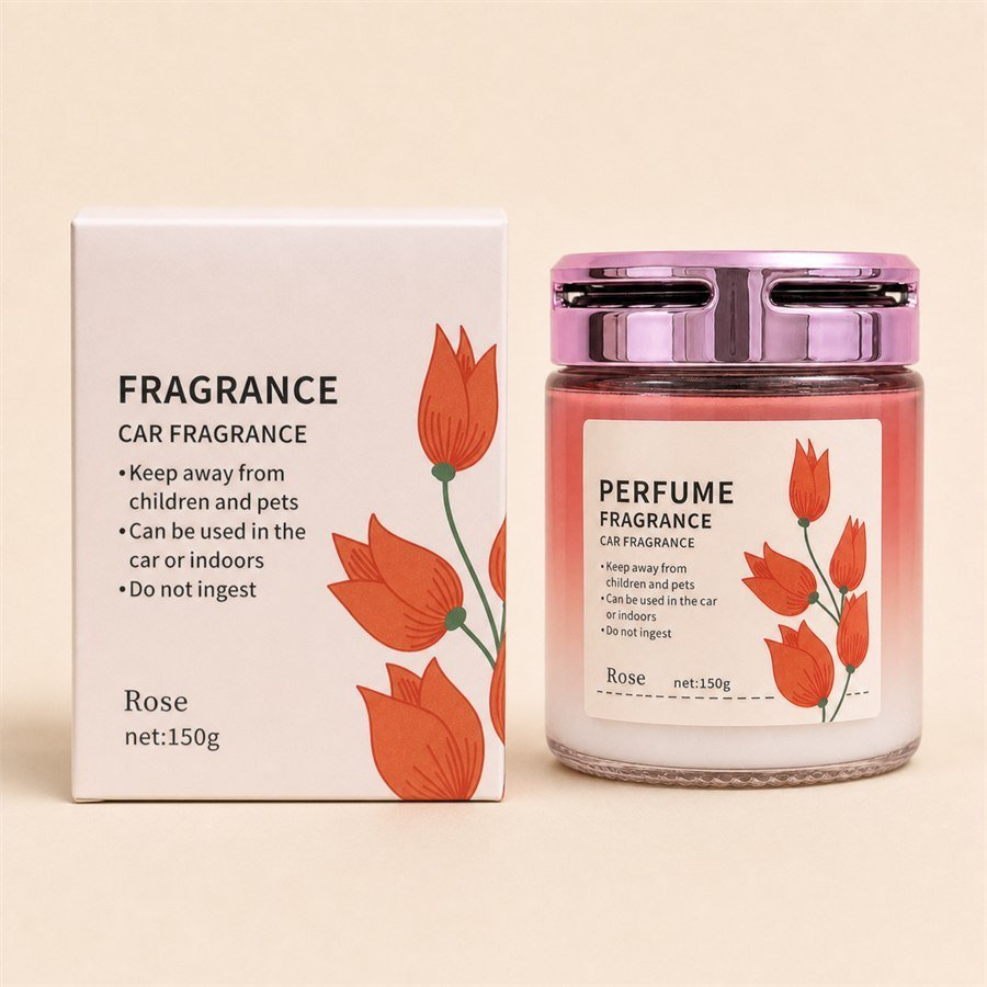 Products car fragrance – Rose – 150g