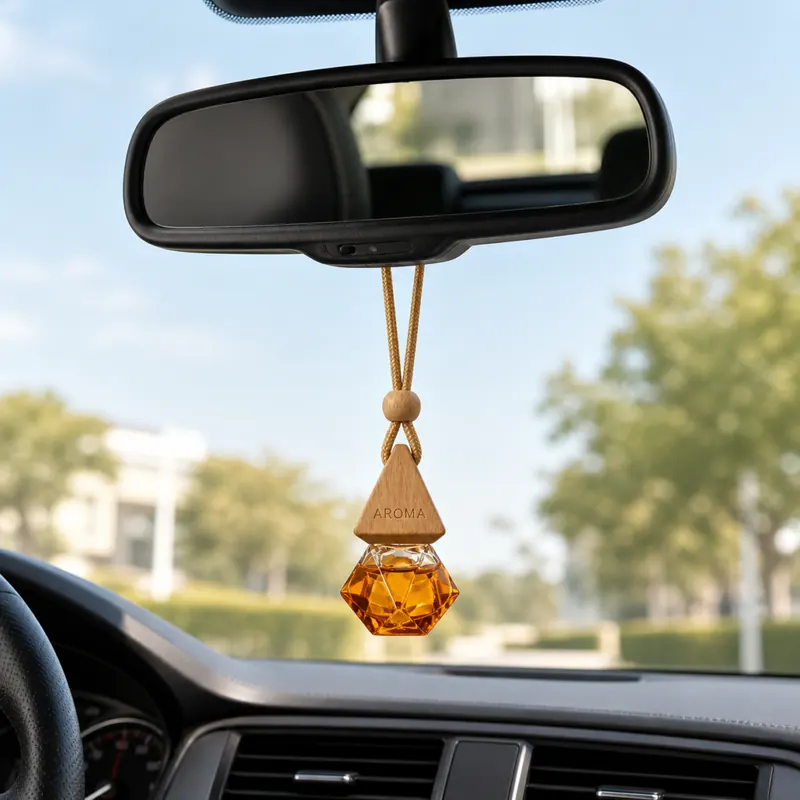 Private label hanging car fragrance manufactured for wholesale brands