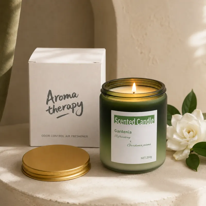Private label scented candle products made for wholesale brands